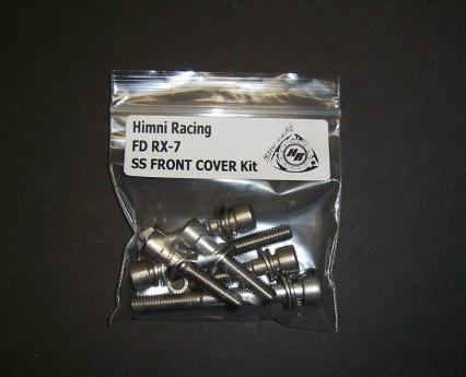 Himni SS Front Cover Nut & Bolt Kit, 93-99 Mazda RX-7 - Click Image to Close